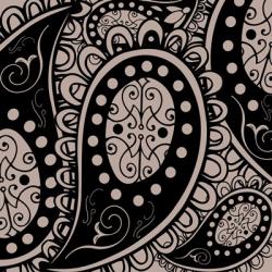 Paisley Party Beige | Obraz na stenu