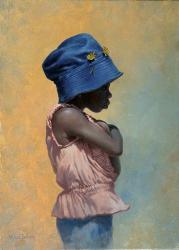 Girl with Hat | Obraz na stenu