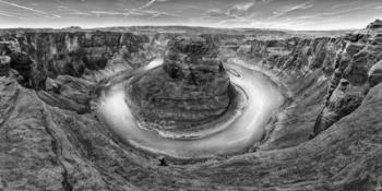 Horseshoe Bend BW | Obraz na stenu