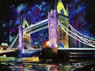 London Tower Bridge at Night | Obraz na stenu