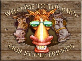 Welcome to the Barn | Obraz na stenu