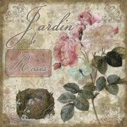 Jardin de Fleurs I | Obraz na stenu