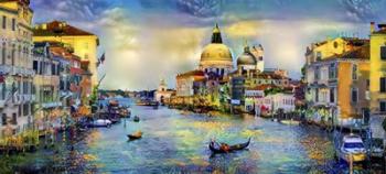 Venice Italy Grand Canal and La Salute | Obraz na stenu