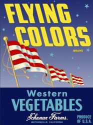 Flying Colors Brand Western Vegetables | Obraz na stenu