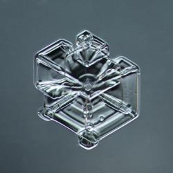 Hexagonal Plate Snowflake 003.2.9.2014.1 | Obraz na stenu