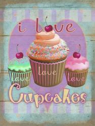 I Love Cupcakes | Obraz na stenu