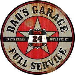 Dads Garage Rusted | Obraz na stenu