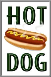Hot Dog Vertical | Obraz na stenu