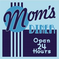 Moms Diner 24 Hours In Blues | Obraz na stenu