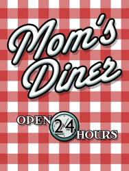 Moms Diner Red Checkered | Obraz na stenu