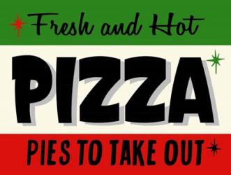 Hot Pizza Horiz | Obraz na stenu