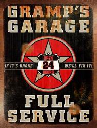 Gramps Garage Rusted Vertical | Obraz na stenu