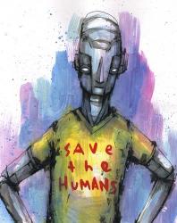 Save The Humans | Obraz na stenu