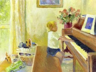 Grant Playing The Piano | Obraz na stenu