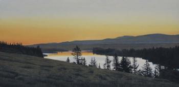 Bow River Dawn | Obraz na stenu