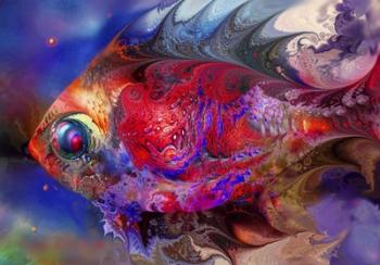 Beautiful Red Fish | Obraz na stenu