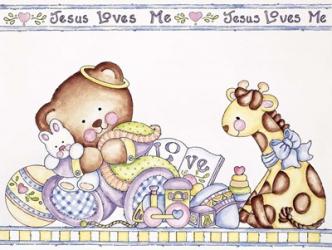 Jesus Loves Me 2 | Obraz na stenu