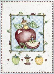 Mouse With Apple | Obraz na stenu