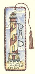 Dad Lighthouse Bookmark | Obraz na stenu