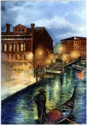 Venice Evening | Obraz na stenu