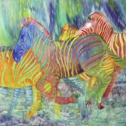 Zoetic Zebras | Obraz na stenu