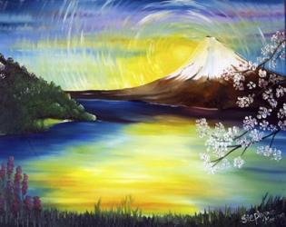 Japanese Mountain | Obraz na stenu