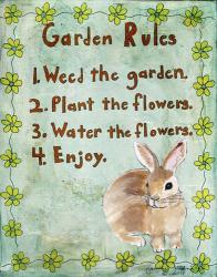 Garden Rules | Obraz na stenu