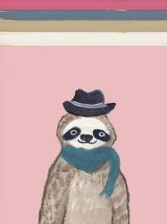 Hipster Sloth with Stripes | Obraz na stenu