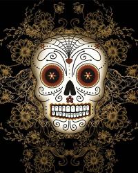 DOD-Vintage Sugar Skull | Obraz na stenu