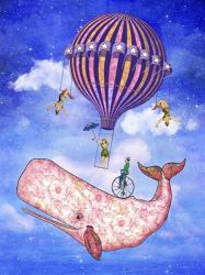 Flying Whale Circus | Obraz na stenu