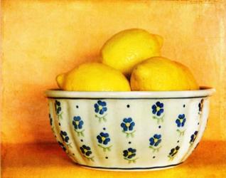 StillLife-Bowl of Lemons | Obraz na stenu