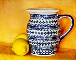 StillLife-Pitcher With Lemons | Obraz na stenu