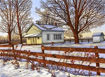 Old Schoolhouse, Leon, Ny | Obraz na stenu