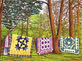 Quilts In The Woods, Bird-In-Hand Pa | Obraz na stenu