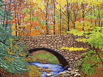 Stone Bridge, Allegany State Park, Ny | Obraz na stenu