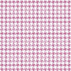 Pink Watercolor Houndstooth | Obraz na stenu