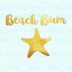 Beach Bum Ocean Waves | Obraz na stenu