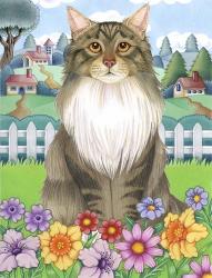 Spring Maine Coon | Obraz na stenu