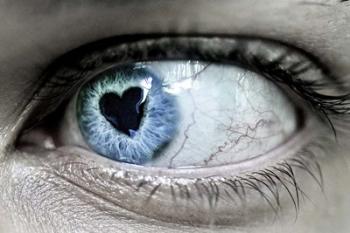 Eye Pupil Heart | Obraz na stenu