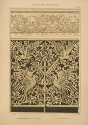 Plate 38 - Cigales Et Anemones. Bordure De Napperon. | Obraz na stenu