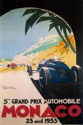 Grandprix Automobile Monaco, 1933 | Obraz na stenu