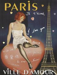Paris I Love You | Obraz na stenu