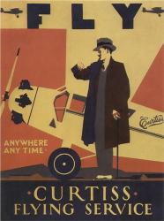 Curtiss Flying Service | Obraz na stenu