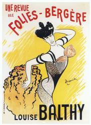 Louise Balthy Folies Bergere | Obraz na stenu