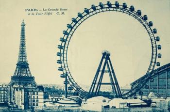 Grande Roue Carte Postale 1 | Obraz na stenu