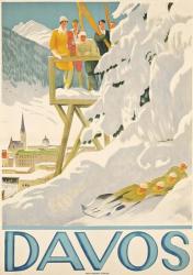 Davos Skiing | Obraz na stenu