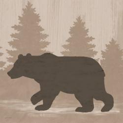 Bear Silhouette | Obraz na stenu