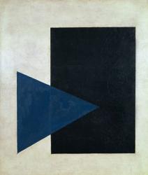 Black Square, Blue Triangle, 1915 | Obraz na stenu