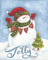 Jolly Snowman | Obraz na stenu