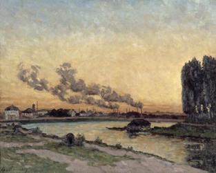 Sunset At Ivry, 1878 | Obraz na stenu